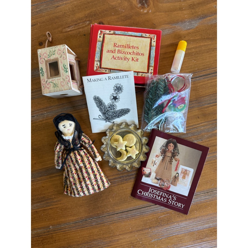American Girl Josefina Christmas Story Niña Doll & Christmas Eve Set Pleasant Co